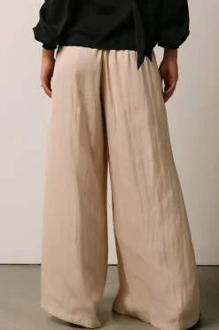 Discount Baltic Born Jayla Palazzo Satin Pant | Champagne