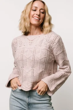 Clearance Baltic Born Jeanine Knit Sweater | Lilac
