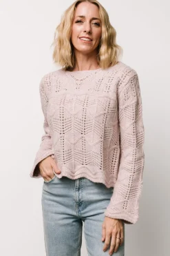 Clearance Baltic Born Jeanine Knit Sweater | Lilac