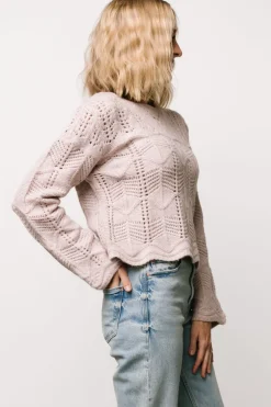 Clearance Baltic Born Jeanine Knit Sweater | Lilac