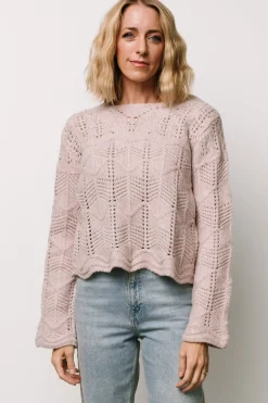 Clearance Baltic Born Jeanine Knit Sweater | Lilac
