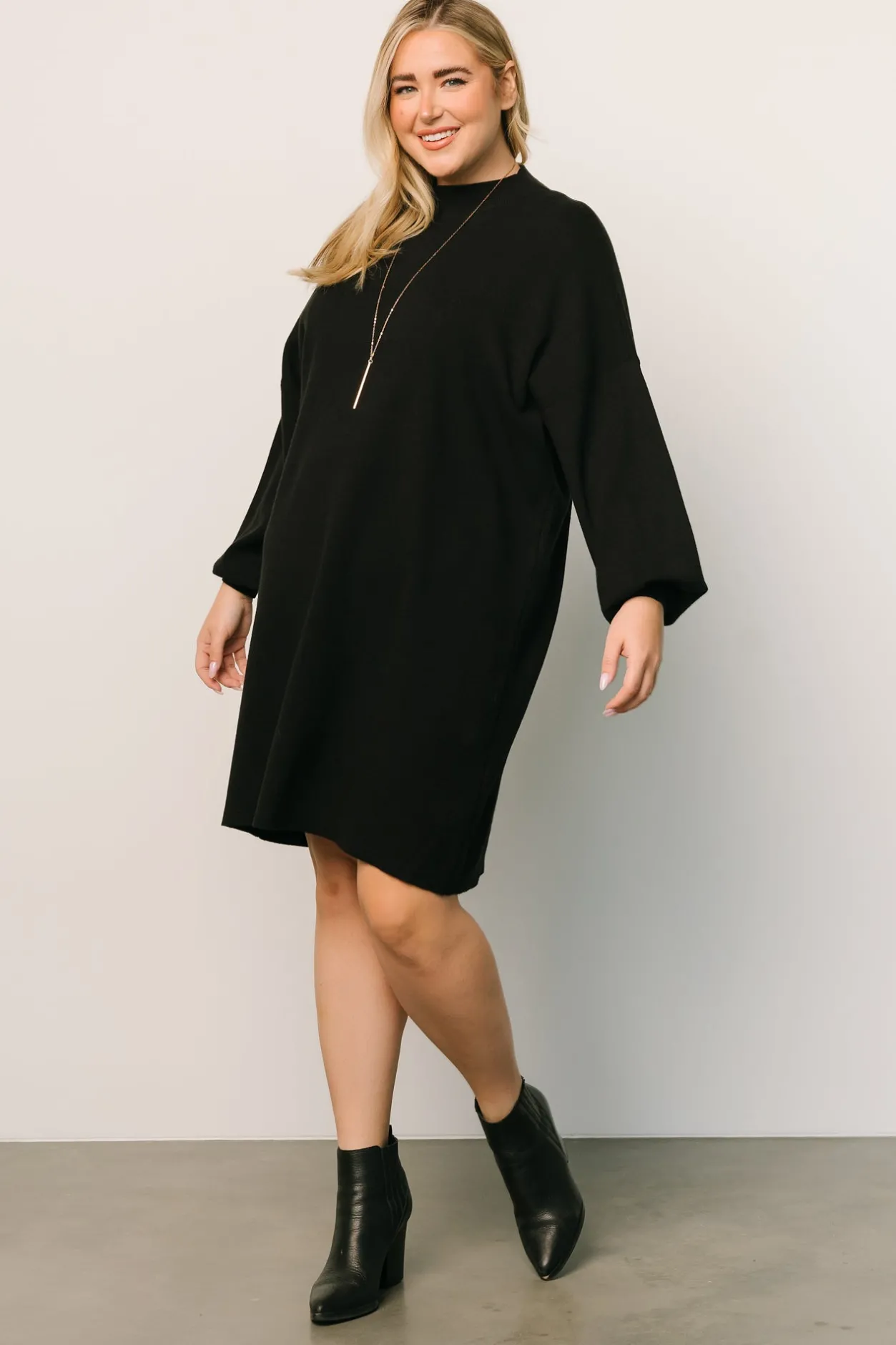 Hot Baltic Born Jennings Sweater Dress | Black