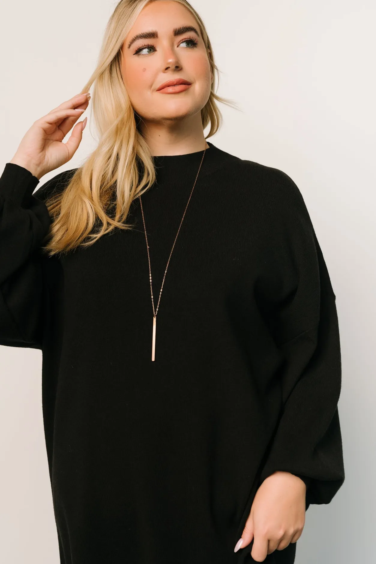 Hot Baltic Born Jennings Sweater Dress | Black