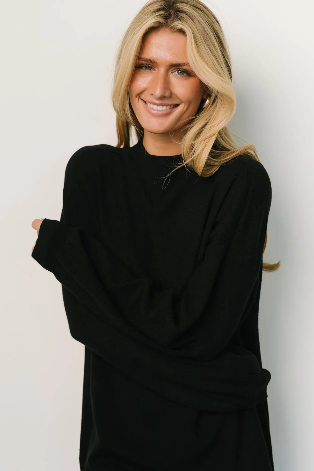 Hot Baltic Born Jennings Sweater Dress | Black
