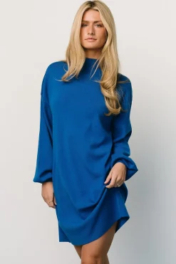 Hot Baltic Born Jennings Sweater Dress | Cobalt Blue CobaltBlue