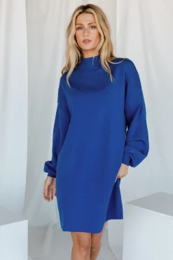 Hot Baltic Born Jennings Sweater Dress | Cobalt Blue CobaltBlue