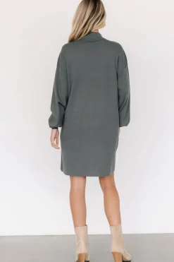 Sale Baltic Born Jennings Sweater Dress | Winter Green WinterGreen