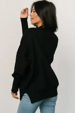 Clearance Baltic Born Jeremiah Knit Sweater | Black
