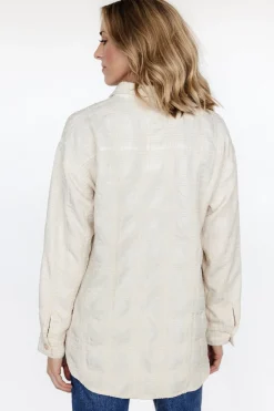 Sale Baltic Born Joanna Plaid Shacket | Cream + Natural Cream+Natural