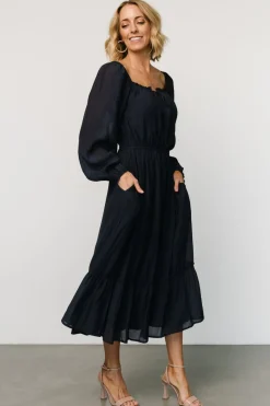 Sale Baltic Born Joelle Midi Dress | Navy