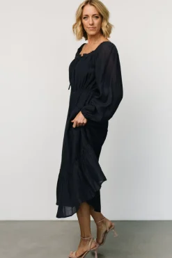 Sale Baltic Born Joelle Midi Dress | Navy