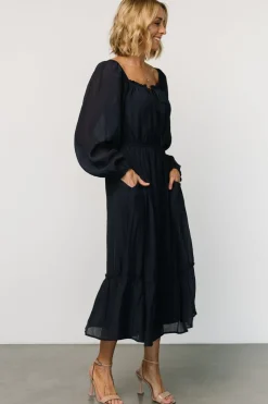 Sale Baltic Born Joelle Midi Dress | Navy
