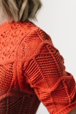 Discount Baltic Born Josella Knit Top | Rust