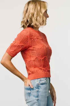 Discount Baltic Born Josella Knit Top | Rust