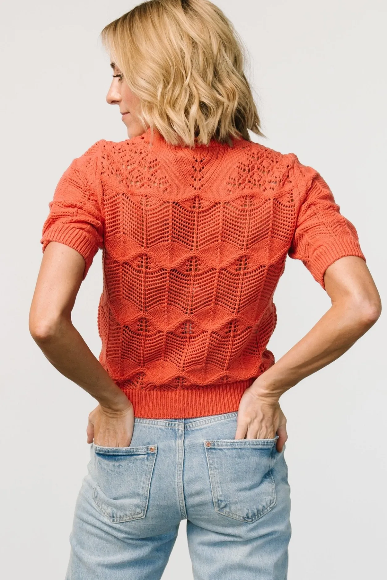 Discount Baltic Born Josella Knit Top | Rust
