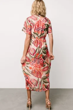Clearance Baltic Born Junie Midi Dress | Multi Print MultiPrint