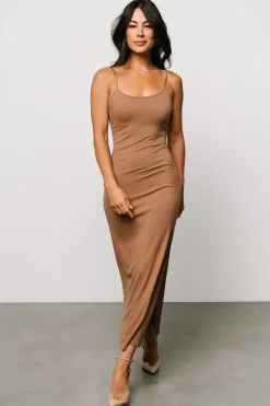Hot Baltic Born Kade Bodycon Tank Dress | Dusty Brown DustyBrown