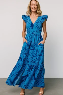 Fashion Baltic Born Kaia Button Maxi Dress | Blue Print BluePrint