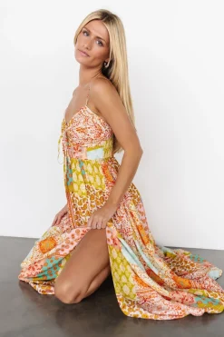 New Baltic Born Kamari Tank Maxi Dress | Multi Print MultiPrint