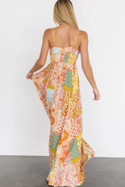New Baltic Born Kamari Tank Maxi Dress | Multi Print MultiPrint