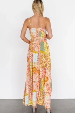New Baltic Born Kamari Tank Maxi Dress | Multi Print MultiPrint