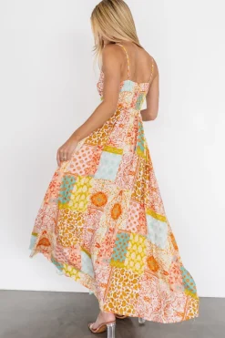 New Baltic Born Kamari Tank Maxi Dress | Multi Print MultiPrint