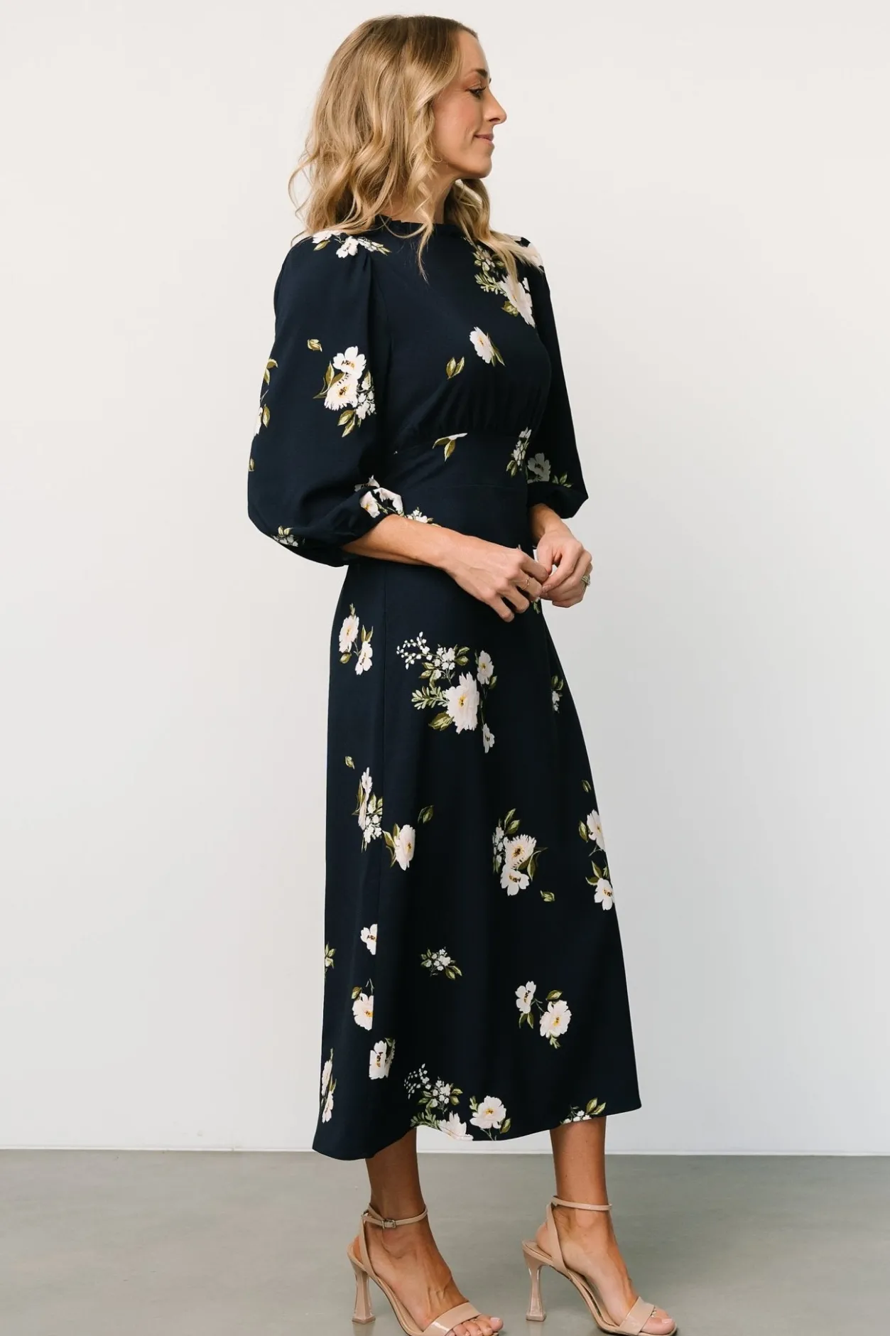 Online Baltic Born Karalie Maxi Dress | Navy Floral NavyFloral