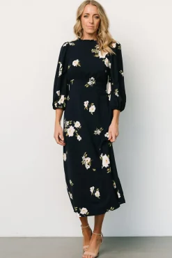 Online Baltic Born Karalie Maxi Dress | Navy Floral NavyFloral