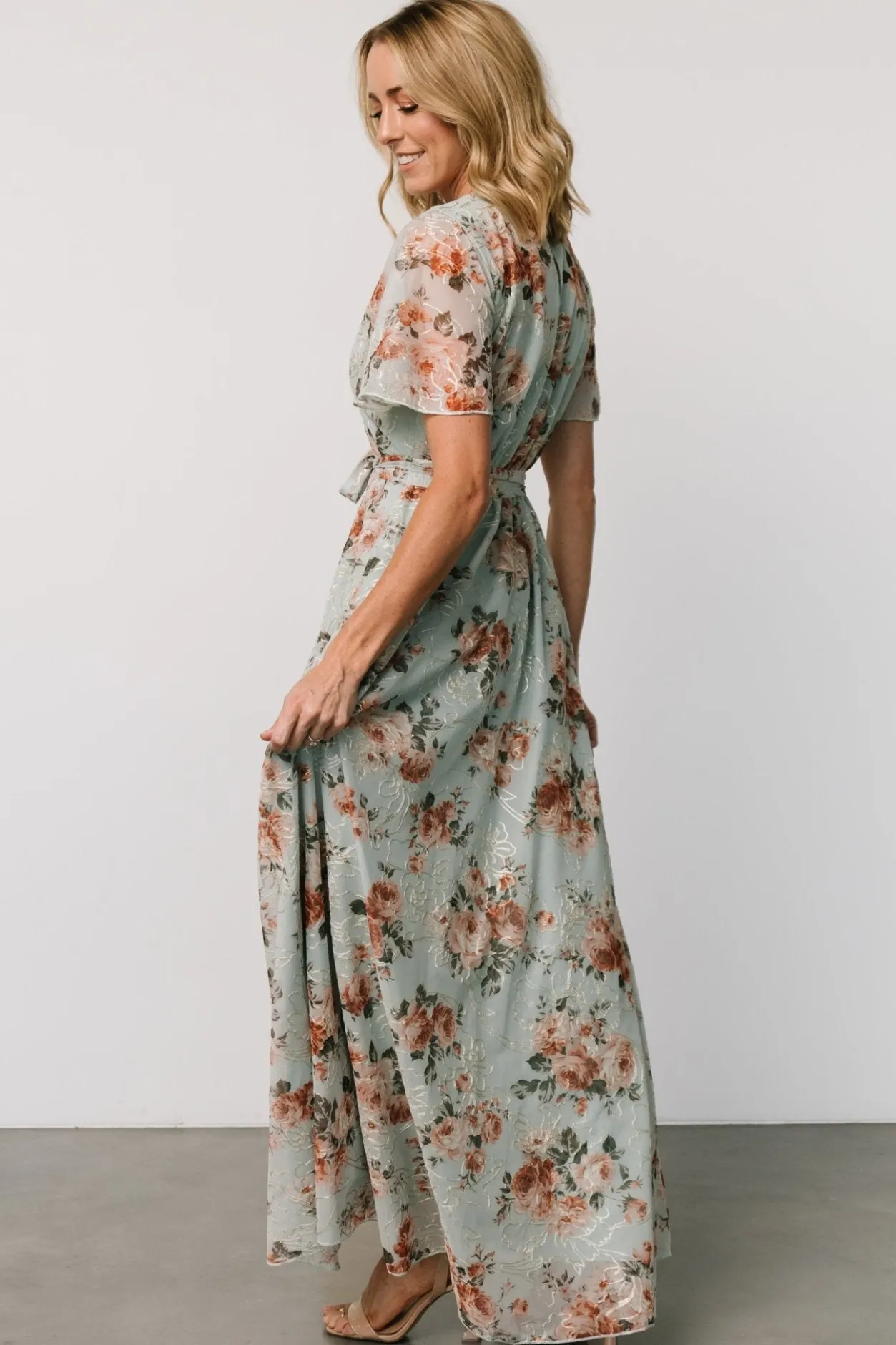 Clearance Baltic Born Katalaya Maxi Dress | Sage + Gold Sage+Gold