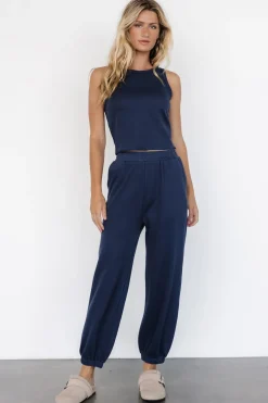 Outlet Baltic Born Kellen Tank + Jogger Set | Navy