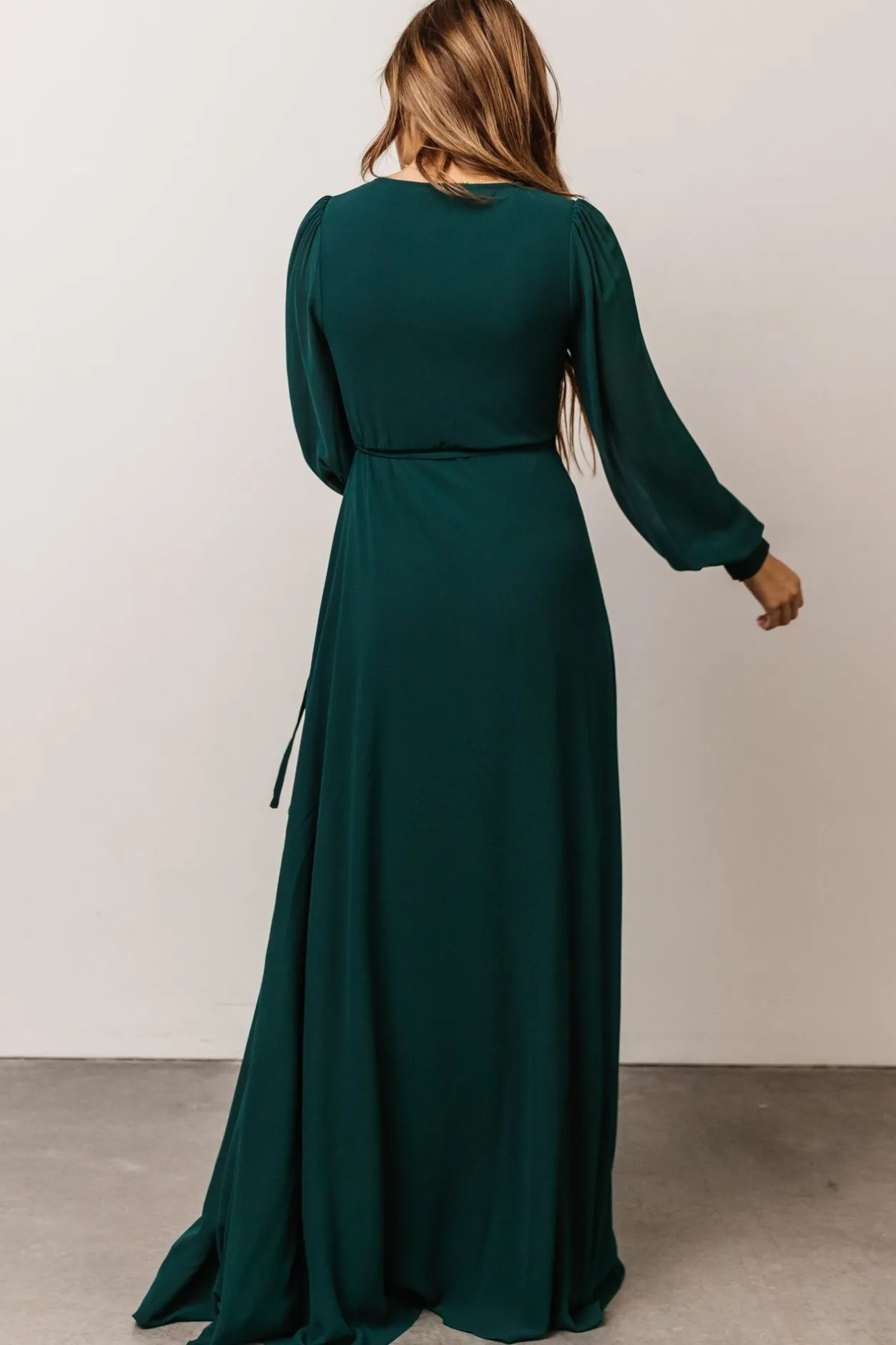 Clearance Baltic Born Kelsey Wrap Dress | Emerald
