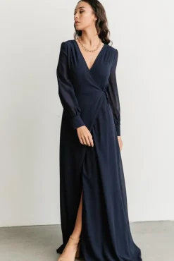 Hot Baltic Born Kelsey Wrap Dress | Navy