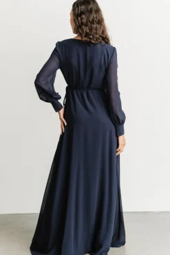 Hot Baltic Born Kelsey Wrap Dress | Navy