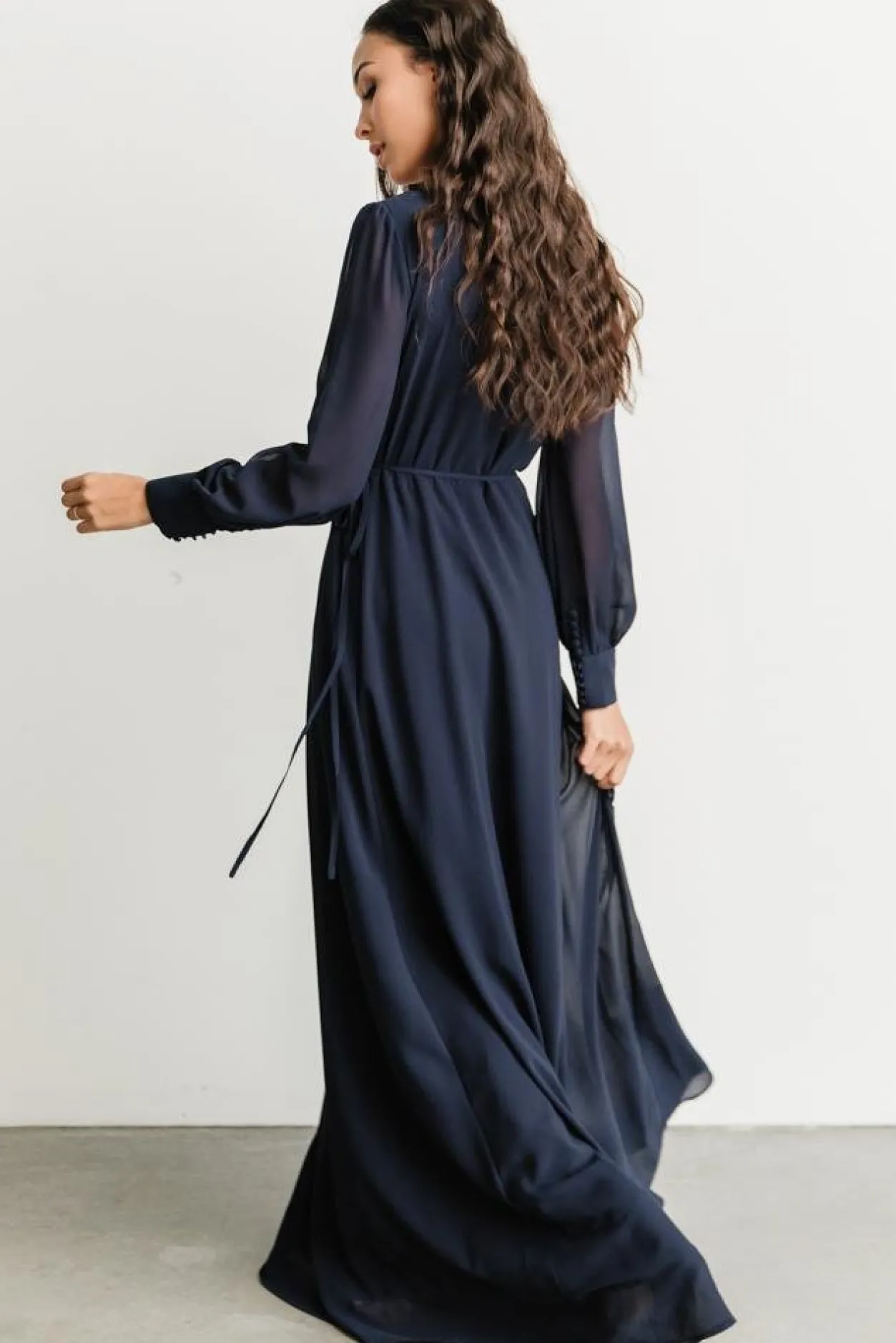 Hot Baltic Born Kelsey Wrap Dress | Navy