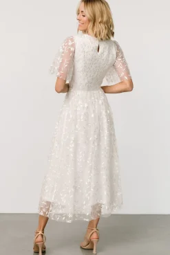 Outlet Baltic Born Kendra Embroidered Dress | White