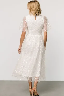Outlet Baltic Born Kendra Embroidered Dress | White