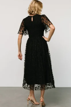 Sale Baltic Born Kendra Embroidered Dress | Black