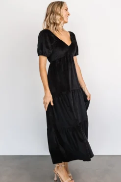 Outlet Baltic Born Kenli Velvet Maxi Dress | Black
