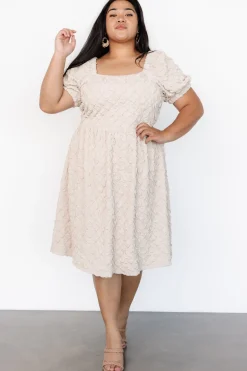 Fashion Baltic Born Keri Gathered Dress | Light Taupe LightTaupe