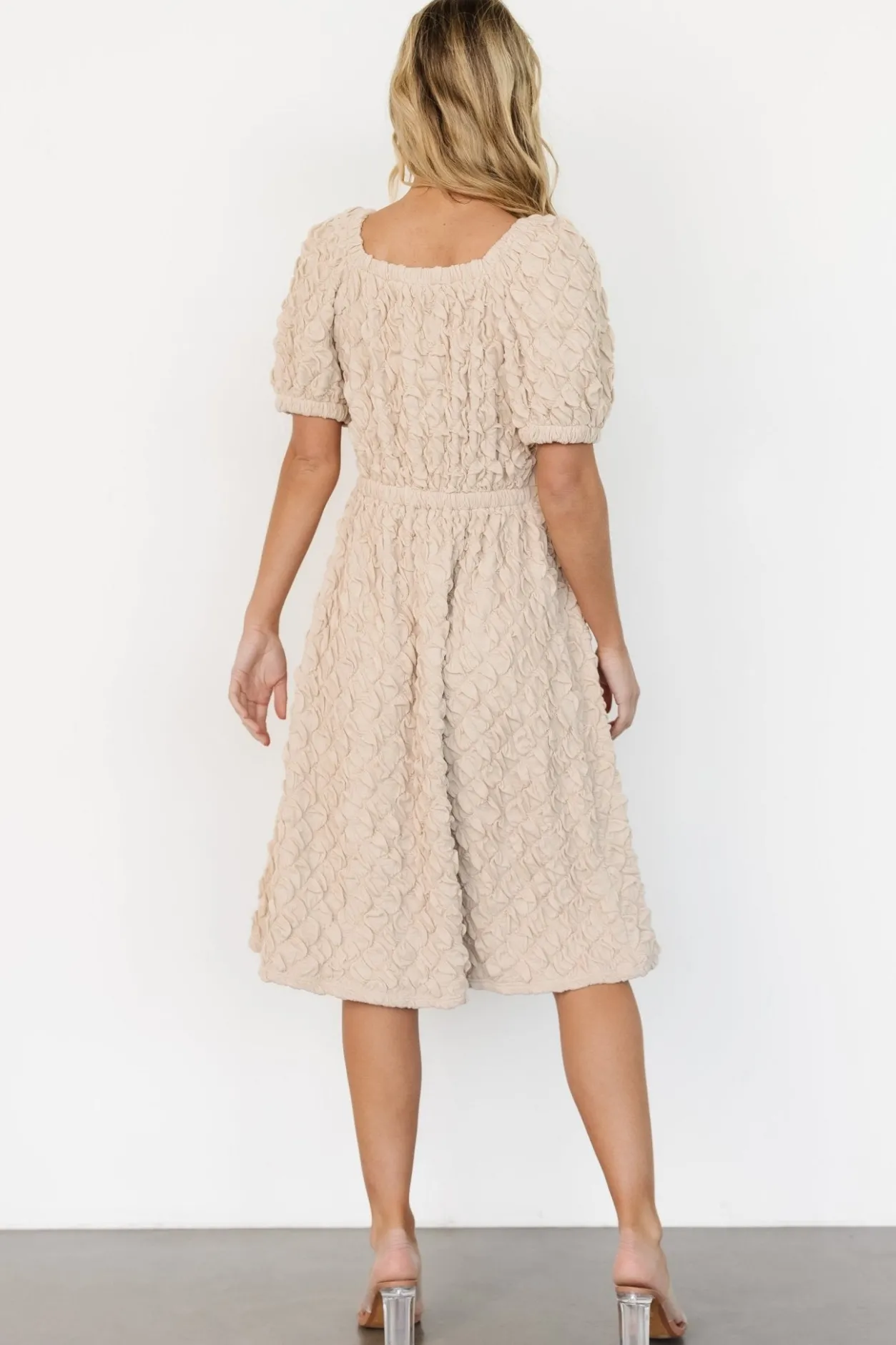 Fashion Baltic Born Keri Gathered Dress | Light Taupe LightTaupe