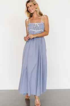Online Baltic Born Kerstin Tank Maxi Dress | Peri Blue PeriBlue