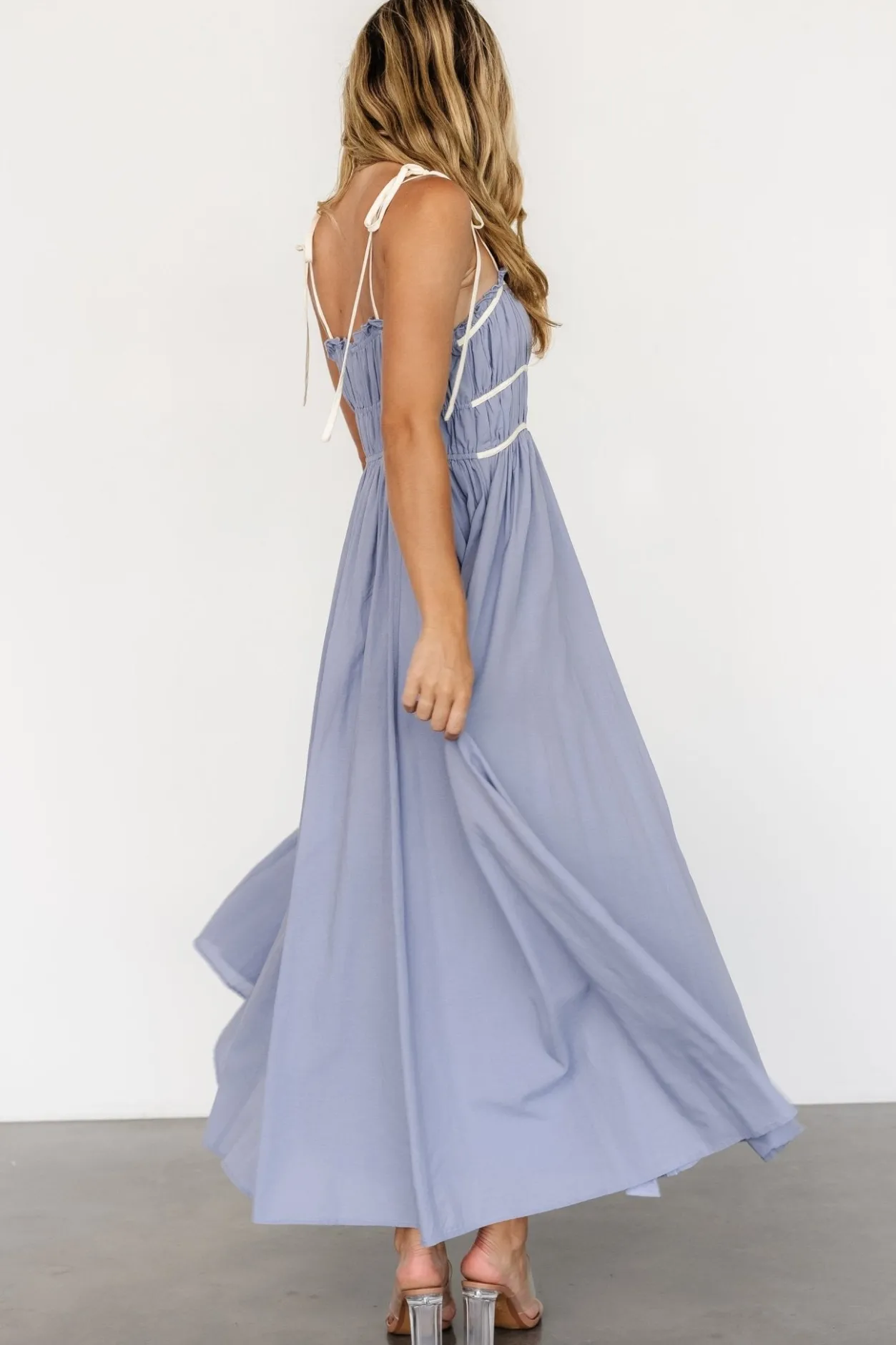 Online Baltic Born Kerstin Tank Maxi Dress | Peri Blue PeriBlue