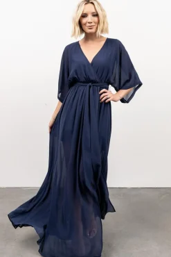 Discount Baltic Born Kia Kimono Maxi Dress | Navy