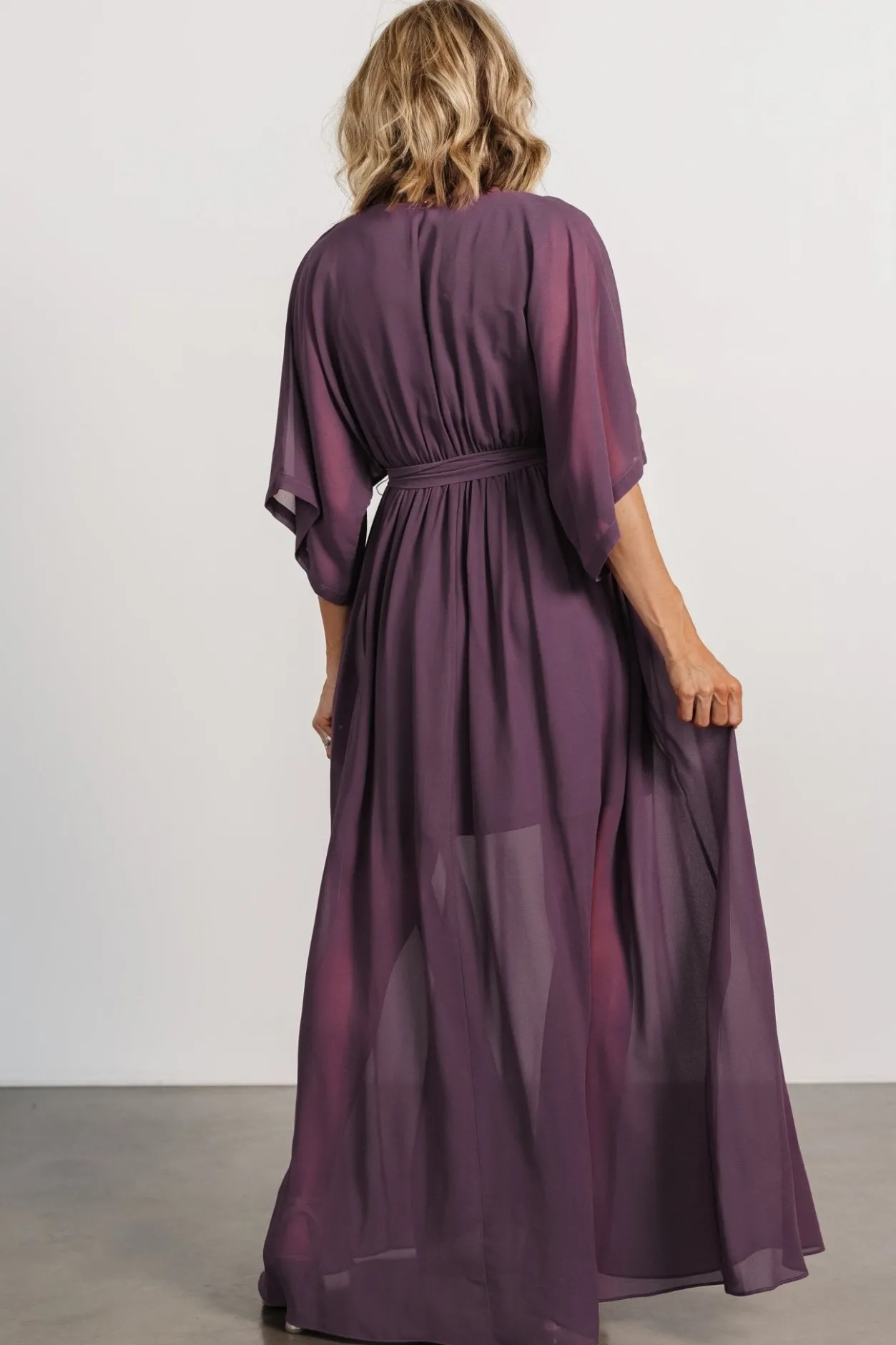 Outlet Baltic Born Kia Kimono Maxi Dress | Vintage Plum VintagePlum