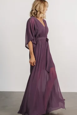 Outlet Baltic Born Kia Kimono Maxi Dress | Vintage Plum VintagePlum