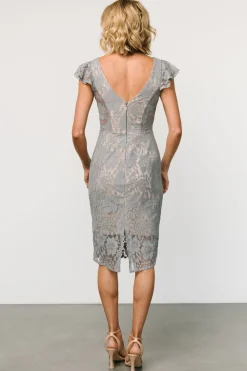 Fashion Baltic Born Kimber Lace Dress | Dusty Slate DustySlate