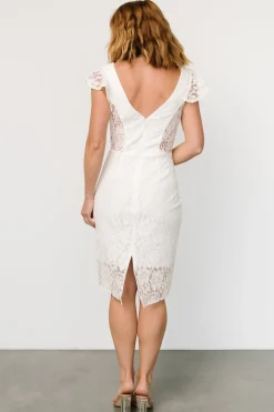 Sale Baltic Born Kimber Lace Dress | Off White OffWhite