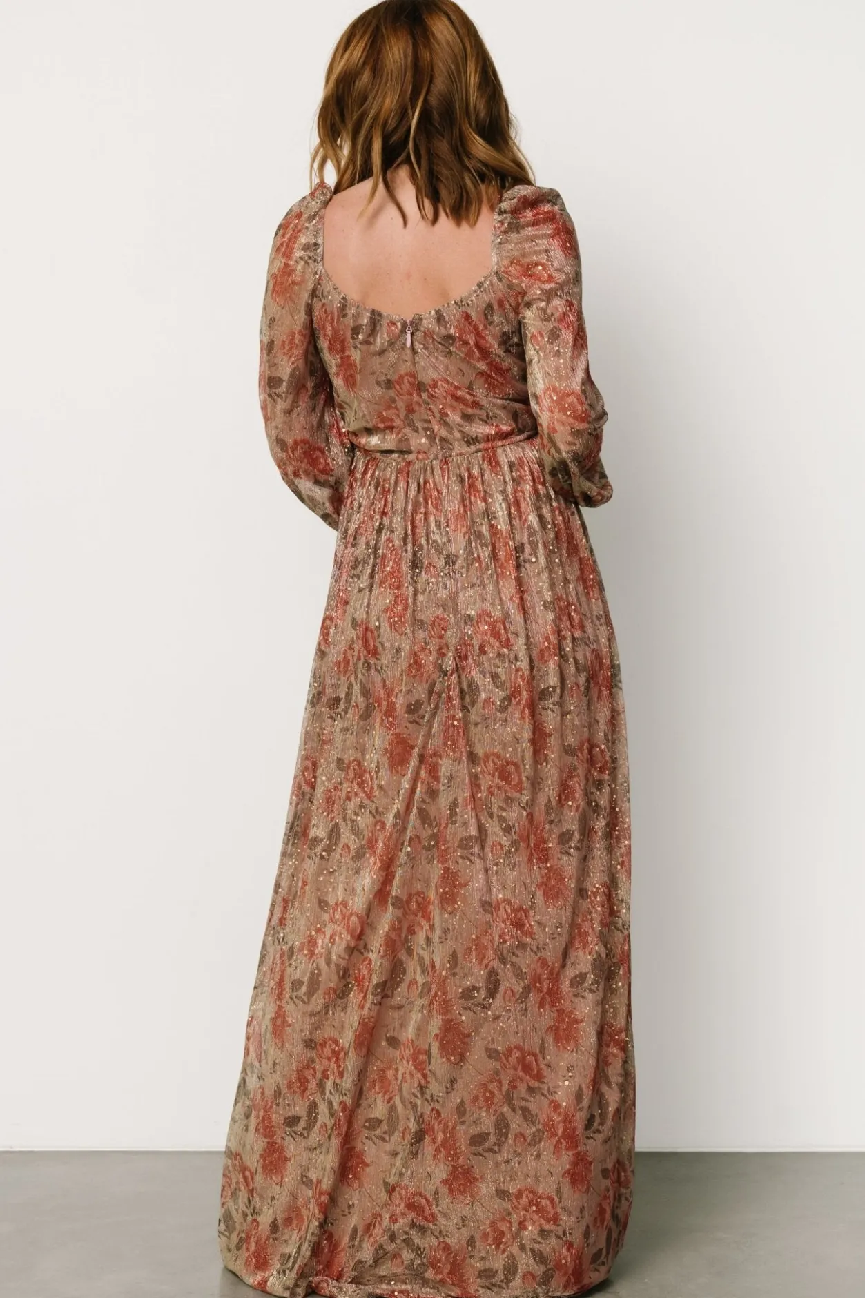 Sale Baltic Born Kirsi Maxi Dress | Rose Floral RoseFloral