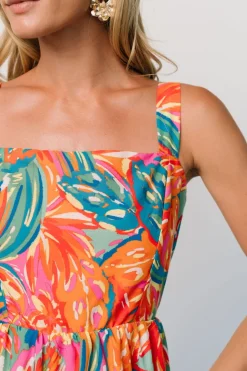 Online Baltic Born Kitts Tiered Dress | Tropical Print TropicalPrint