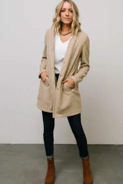 Sale Baltic Born Knoll Notch Jacket | Oatmeal